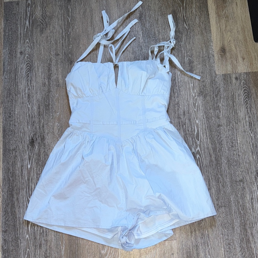 Corset detail romper